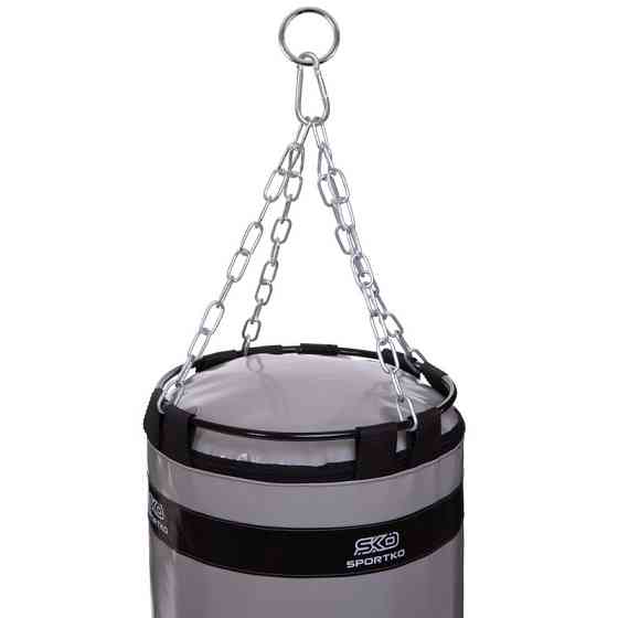 Мешок боксерский Цилиндр с кольцом Классик SPORTKO MP-4 высота 85 см Киев