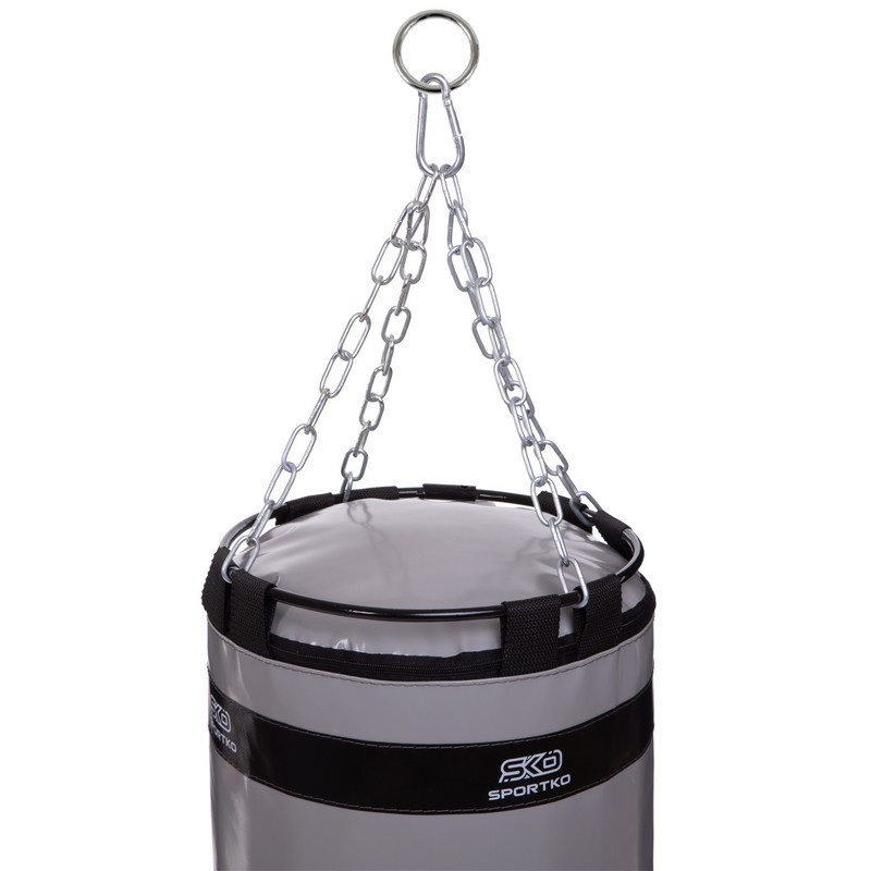 Мешок боксерский Цилиндр с кольцом Классик SPORTKO MP-4 высота 85 см Киев - изображение 3