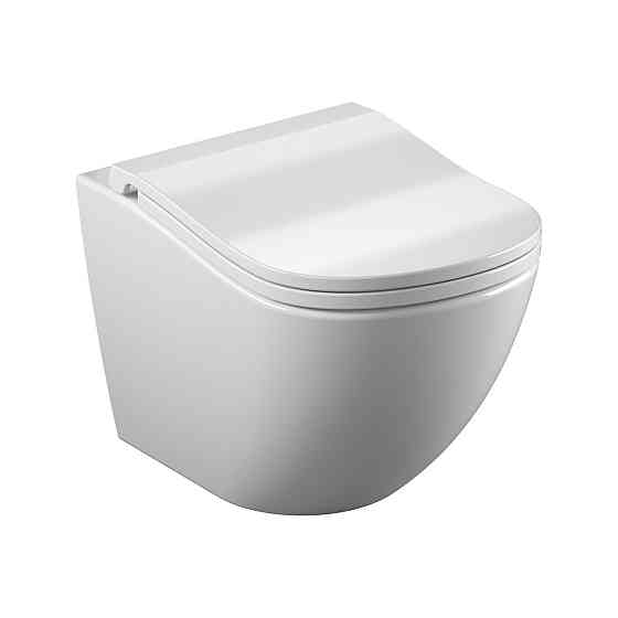 ROUND COMFORT унитаз подвесной с сиденьем Soft-close (смыл Тоrnado 3.0) Киев