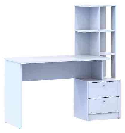 Офисный стол Doros Т7 136х55х138 см Белый (DRS-011328) Львов