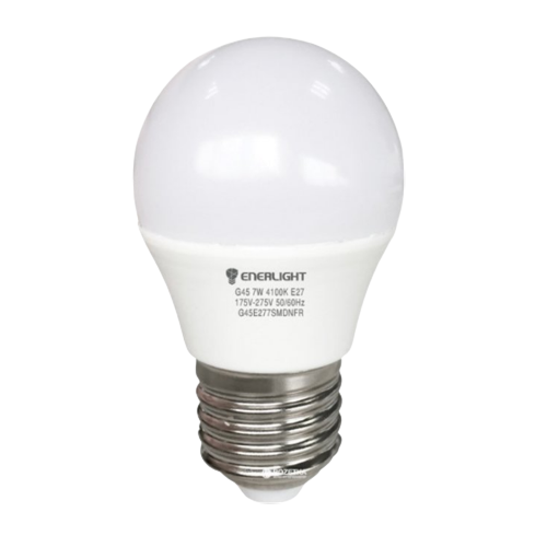 Лампа G45 7W E27 4100К 175-275V LED Enerlight Житомир