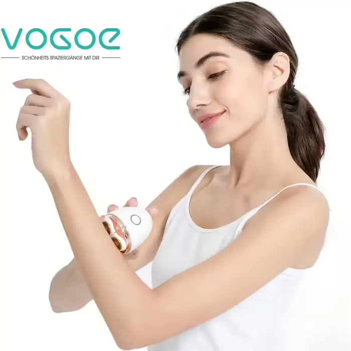 Электробритва женская VOGOE ES300 3D роторная беспроводная для ног лица и зоны бикини водонепроницаемая триммер УЦЕНКА Киев - изображение 7