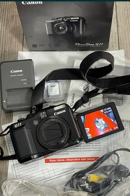 Фотоапарат Canon Power Shot G11 Київ - фото 8
