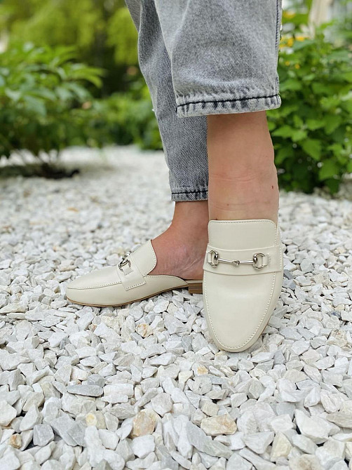 Milanti Шльопанці жіночі Milanti 101/35 бежеві (літо, шкіра натуральна) (4663) Коломия - фото 8