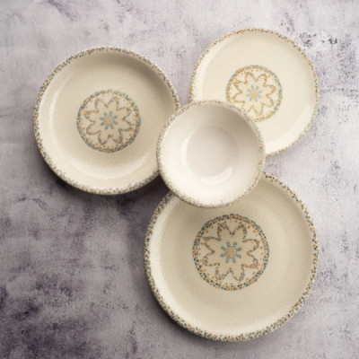 Салатник By Bone серія "Tinta" Tessera 18 см 650 мл (TN-TS-ZT-18-KS) Винница - изображение 2