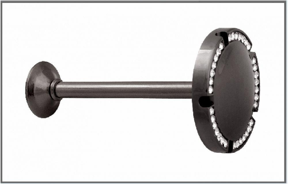 Підхват для штор Orvit Фламо 130 х 55 мм Онікс (00-00000604) Львів - фото 1