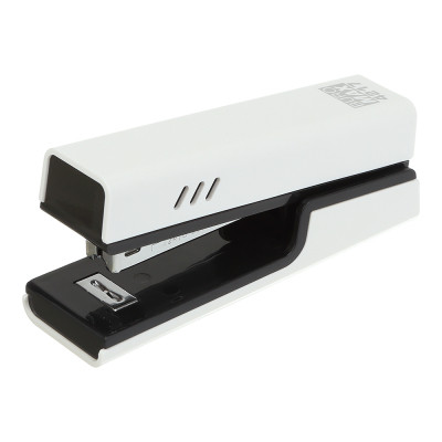 Степлер Buromax пластиковый, 20 листов, (скобы №24;26), 129,6 x 38,9 x 59,2 мм, белый (BM.4217-12) Винница - изображение 2