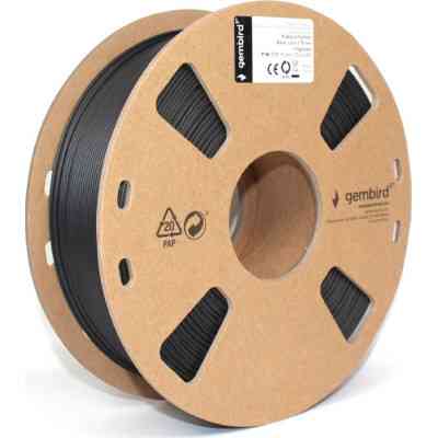 Пластик для 3D-принтера Gembird PLA+, 1.75 мм, 1 kg, Black (3DP-PLA+1.75-02-BK) Вінниця