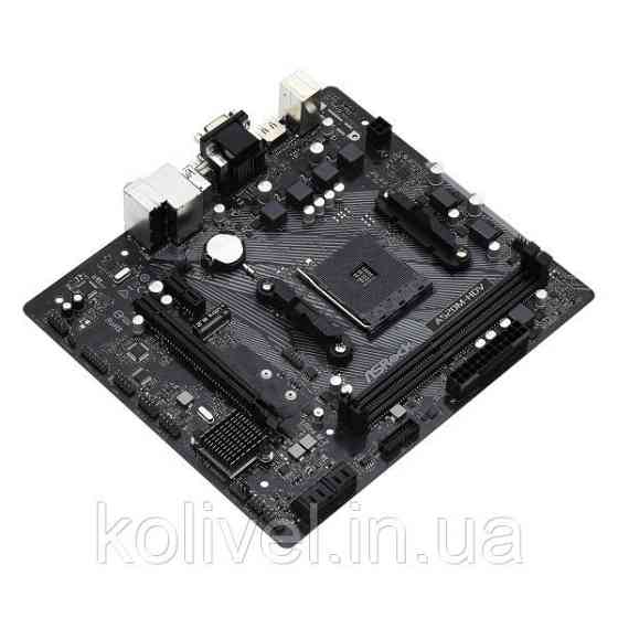 ASRock A520M-HDV (AM4/A520, 2*DDR4, PCIex16, D-Sub/DVI-D/HDMI, 4xSATAІІІ, M.2, GLan, 8ch, mATX) (A520M-HDV) Киев