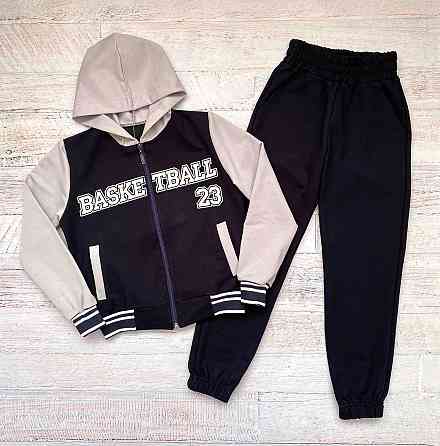 Спортивный костюм для мальчика на молнии темно-синий на 7,8,9,10 лет Николаев