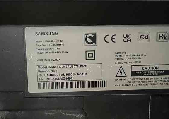 Телевизор Samsung 43