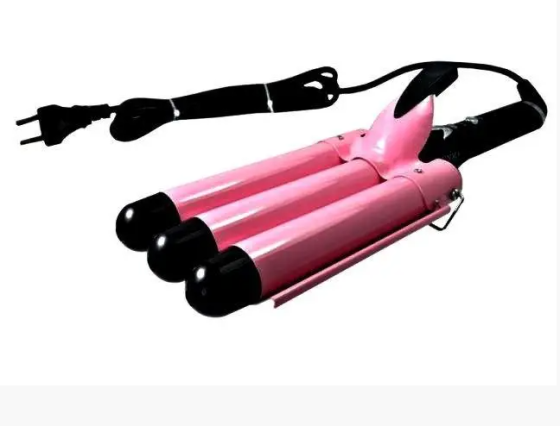 Щипці GEMEI GM-1956-25 Triple, 3 варіанти укладання, керамічне покриття, потужність 45-65W, обертовий шнур Одеса