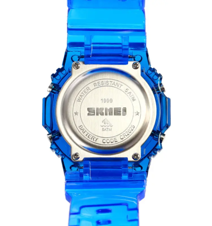 Женские наручные спортивные часы Skmei 1999 (Синий) Киев