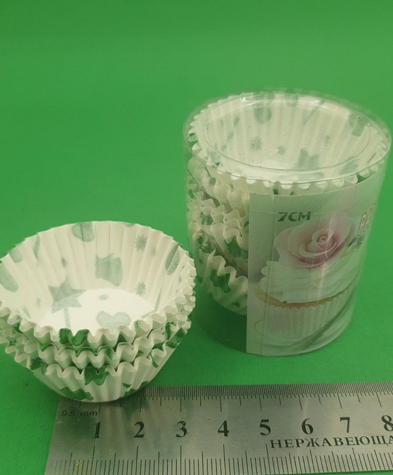 Паперові формочки для випічки кексів (7см) 150шт (1 уп.) Харків - фото 3