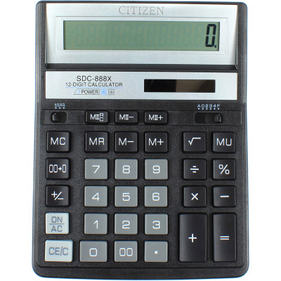 Калькулятор Citizen SDC-888XBK Вінниця - фото 1