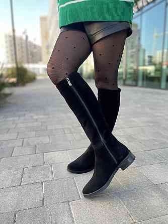 Nivelle Чоботи жіночі NIVELLE 5394/2510 чорні (зима, замша натуральна) (4051) лише 38р.і 40р. 4 Коломыя