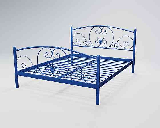 Двоспальне металеве ліжко Німфея від ТМ Теnero Харків