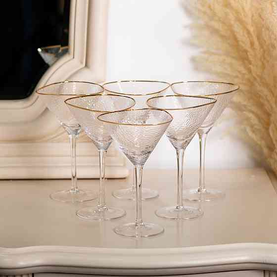 Набір із шести бокалів для мартіні об'ємом 200 мл HP-16-24 Київ