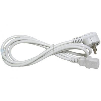 Кабель питания C13 1.8m white Cablexpert (PC-186W-VDE) Винница - изображение 2