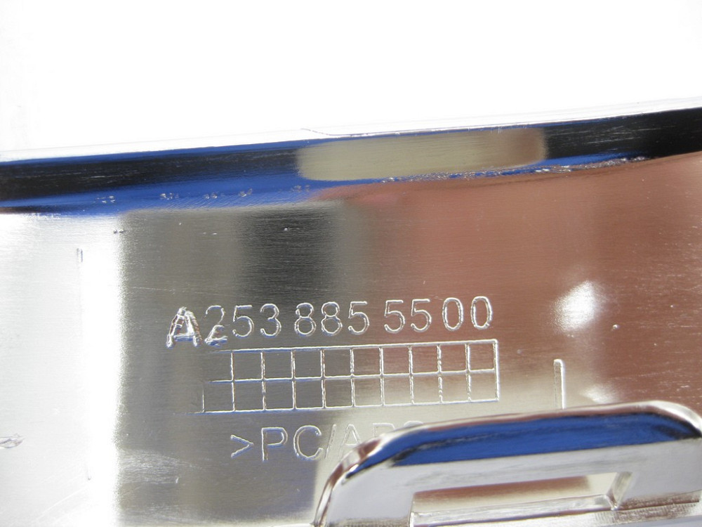 Mercedes-Benz  A2538852700 Нова хром накладка бампера нижня ліва AMG GLC X253 Одесса - изображение 8