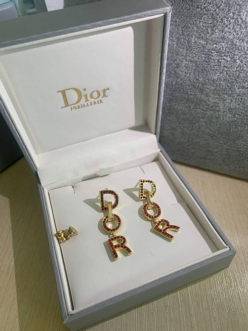 Діор сережки │Dior Одеса - фото 7