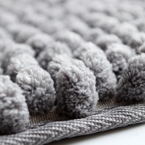 Килимок для ванної 55*80см Ананас срібно-сірий Дариана Житомир