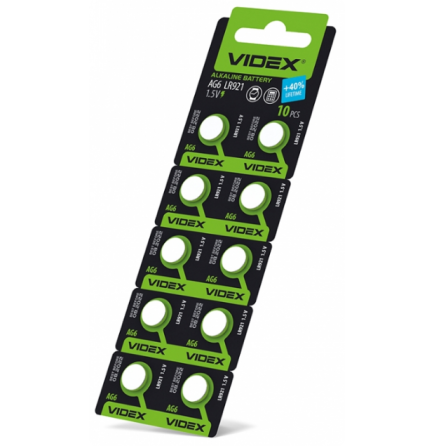 Батарейка G6/LR69/LR921/371 (бл-10шт) Videx Житомир