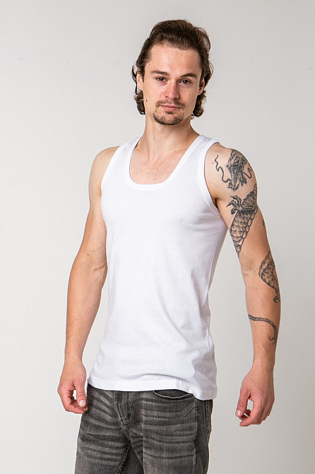 Мужская майка бельевая Ozkan 0113-1 XL Киев - изображение 1