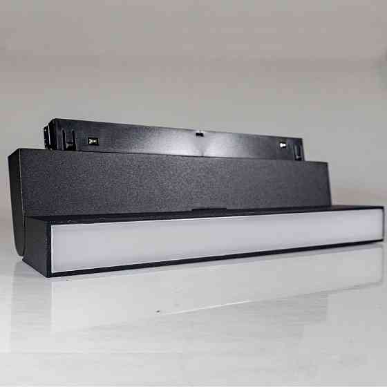 Milight Магнітний світильник лінійний поворотний floodlight чорний 3000К L220mm 12Вт 960Lm 48V Коломыя