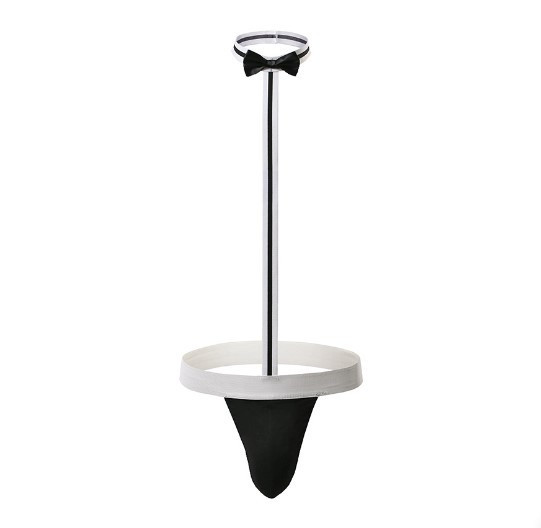 Мужские трусы с бабочкой эротические универсальный черно-белый Киев - изображение 5