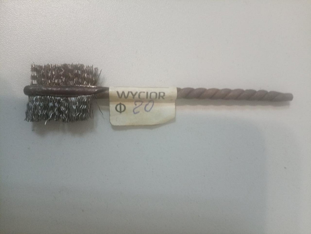 Йоржик дротяний жорсткий плоский N920 загальною довжиною 100мм довжиною йоржика 20мм шириною (діаметром) 20мм 20 Киев - изображение 1