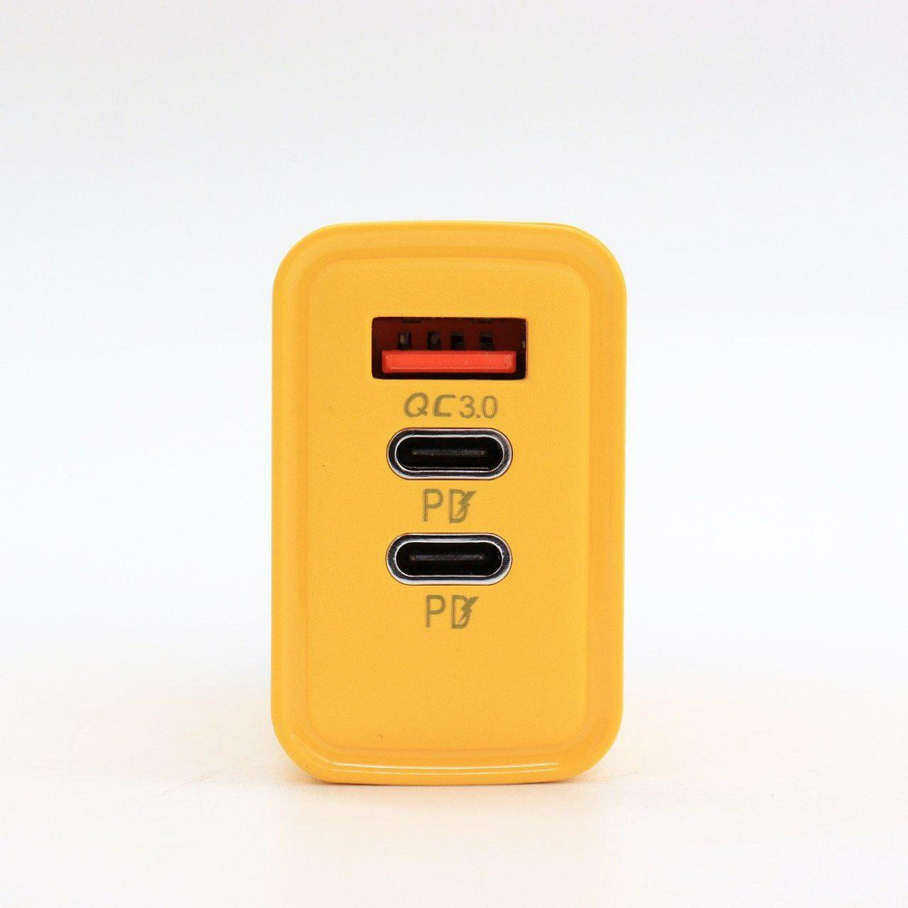 Адаптер для заряджання 65W, 1xUSB 2хType-C / Швидкий блок зарядки / Зарядка для телефону / Зарядний блок Київ - фото 9