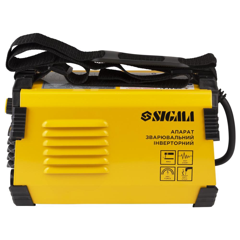 Аппарат сварочный инверторный ММА-140А электрод 4мм дисплей SIGMA (5387561) Киев - изображение 3