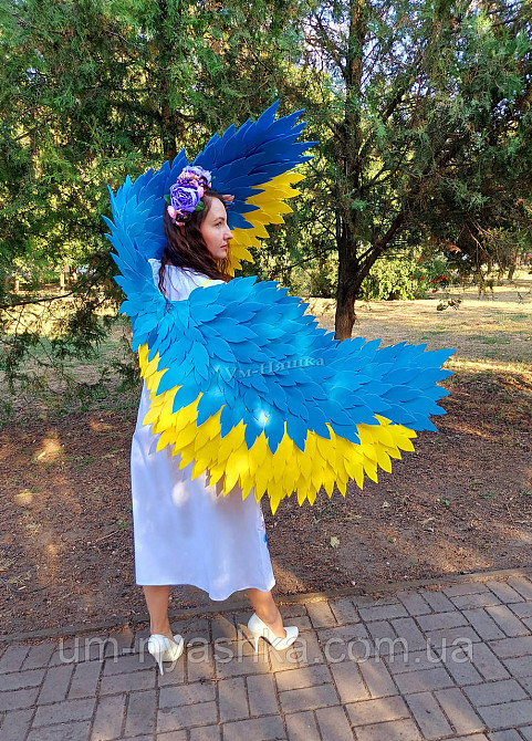 Крылья Ангела большие гибкие украинские Ангел Украины Кривой Рог - изображение 4