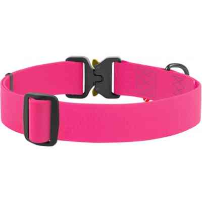 Нашийник для тварин WAUDOG Waterproof з QR паспортом XXL Ш 40 мм Д 43-70 см(рожевий) (28017) Вінниця
