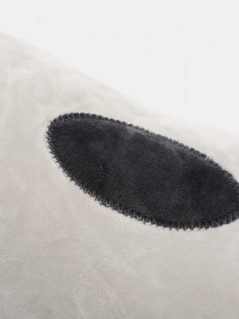 Іграшка обіймашка Кіт Батон, м'яка іграшка антистрес, подушка обіймашка, 70 см, Сірий Киев - изображение 4