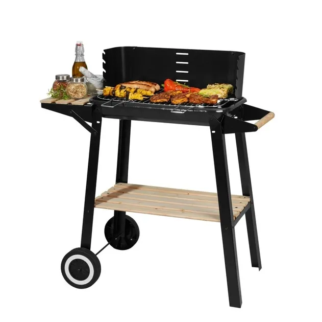 Вугільний гриль-барбекю на колесах Grill Meister GGW 84 C1 Луцьк - фото 3