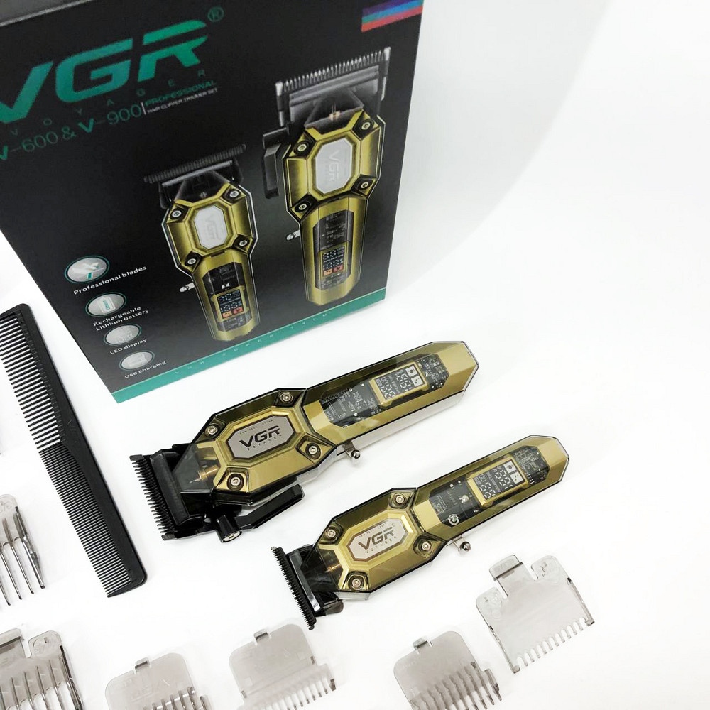 Миюча машинка для стрижки VGR 2 в 1 VGR V-600 V-900, Машинки для стрижки професійні машини LC-91 Львів - фото 5