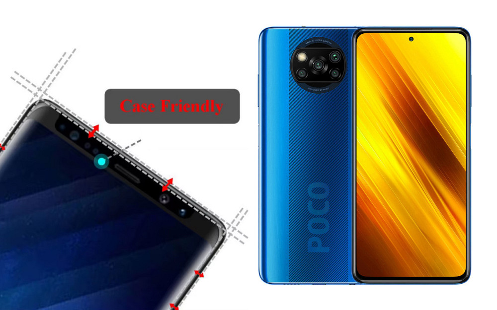 Захисне скло HyperGlass Pro для POCO X3 NFC – максимальна чутливість та захист Київ - фото 4