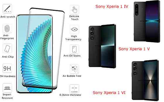 Захисне скло HyperGlass Pro для Sony Xperia 1 IV, Xperia 1 V, Xperia 1 VI – максимальна чутливість та захист Київ
