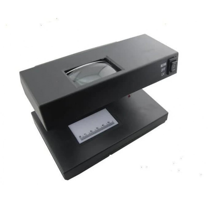 Ультрафіолетова лампа детектор валют 220В, настільний прилад для перевірки банкнот і документів 2138 Одеса - фото 4