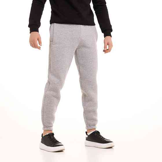 Чоловічі штани джогери з кишенями сірий меланж Pobedov 007 ЗИМА Київ