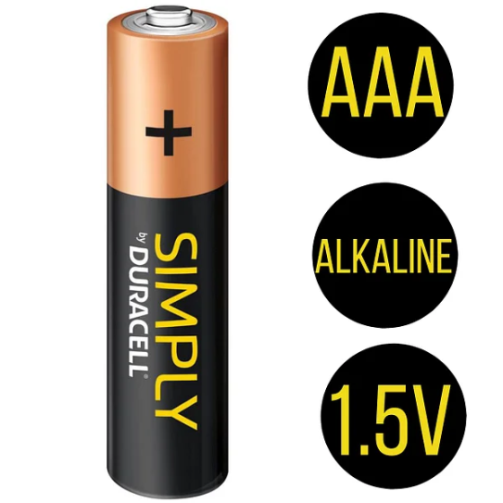 Батарейка Duracell AAA 1.5В для пультов и игрушек Киев
