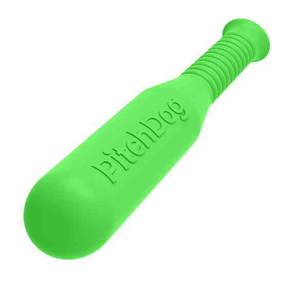 Ігрова бита для апортировки PitchDog, довжина 35 см, діаметр 6 см салатовий Київ