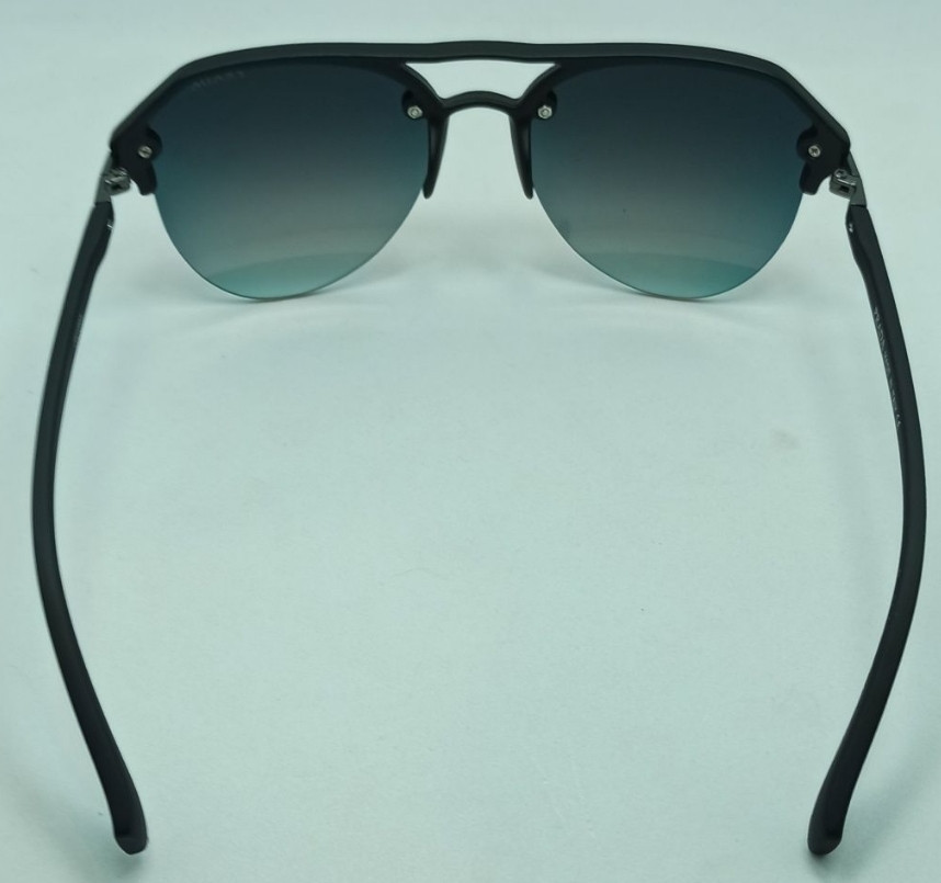 Брендовые очки мужские стильные оранжевые зеркальные капли 1848 Киев - изображение 1