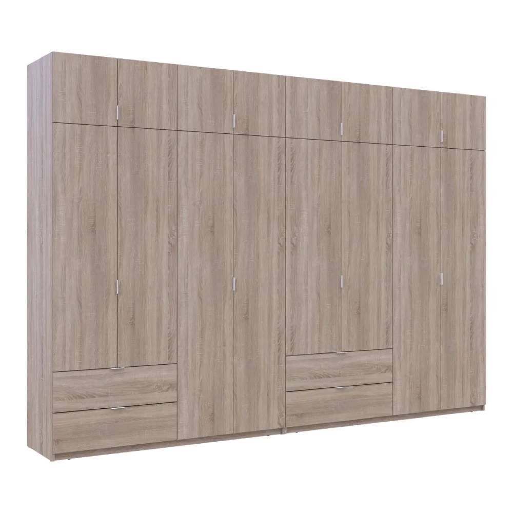 Шафа для одягу Doros Лукас Дуб сонома 4+4 ДСП 340х50х240 DRS-011711 (42005139) Дніпро - фото 6