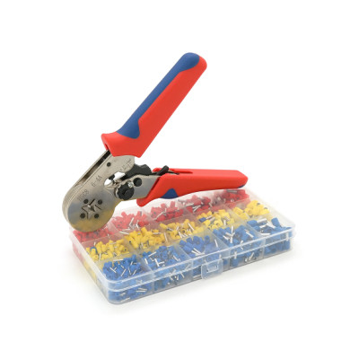 Зажим для клемм Voltronic HCS8 6-4A 0.25-10mm2, blue-red + набор наконечников (VE0508,VE1508,VE1008,VE4009,VE2508) (HCS8 6-4A+VE1020) Вінниця - фото 2