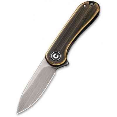 Ніж Civivi Mini Elementum Satin Brass (C18062Q-1) Вінниця