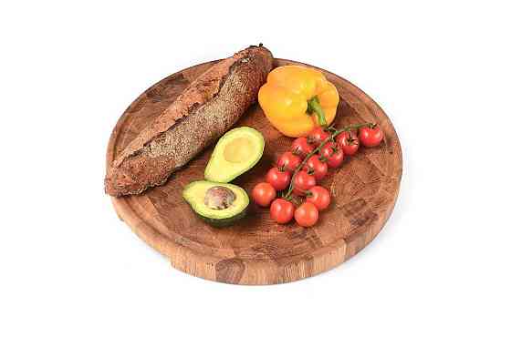 Дошка професійна кругла дуб 40*40*4 см GRILLI 77009810 Код: 011796 Ровно