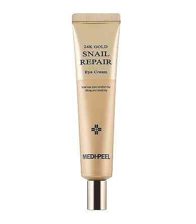 Крем для кожи вокруг глаз с муцином улитки и золотом 24K Snail Repair Eye Cream Medi-Peel 40 мл Винница